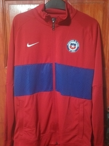 Polerón Selección De Chile Talla L Original  Impecable 