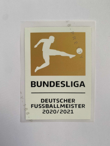 Parche Alemania Bundesliga Munich Campeón 2020 2021