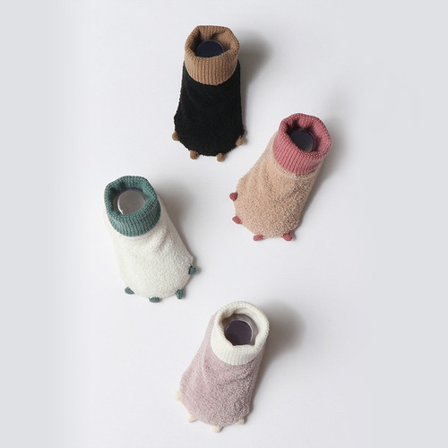1 Par De Calcetines De Invierno Para Bebés, Cálidos E Invern
