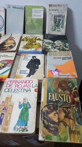 Lote De 16 Libros De Literatura Usados Mb Estado. Completos!