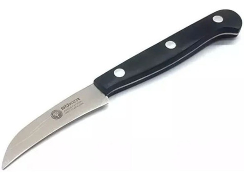 Cuchillo Profesional Torneador Boker Arbolito Chef 6,5cm Color Negro