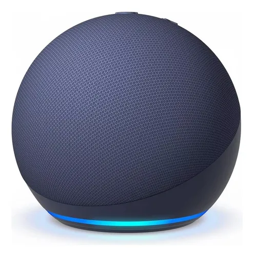 Alexa ECHO DOT 5a Gen negra más foco Wi-Fi (ECHO DOT 5