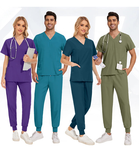 Conjunto De Chándal Médico Con Uniforme Médico Para Enfermer