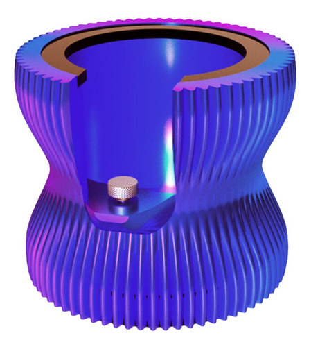 Soporte Para Manipulación De Café, Soporte Violeta Azul