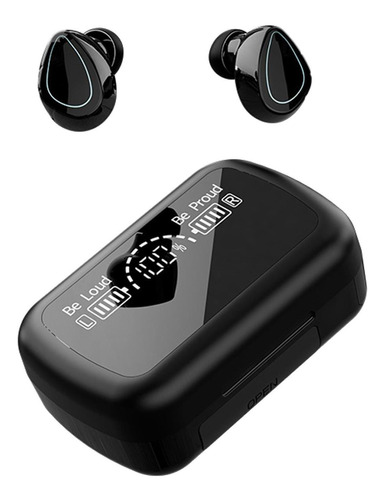 Tws Earbuds Hifi Stereo V5.3 Con Caja De Carga De 1200 Mah