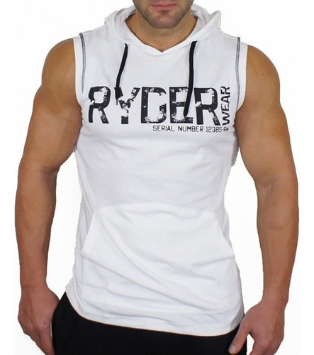 Playera Tank Sin Mangas Top Hombre Deportiva Gym Fitness