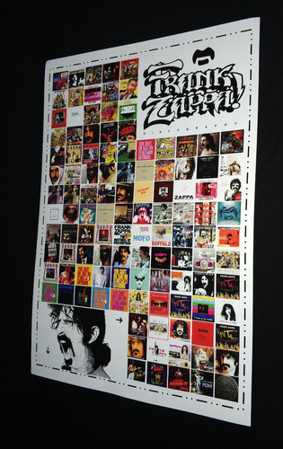 Poster Frank Zappa Hot Rock Vinil Sheik One Over Garage Zoot