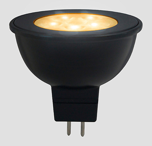 Foco P/casa Led 6w 1800k Aluminio/plástico Negro Tecnolite