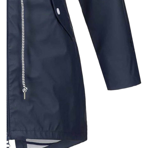 Chubasquero Con Forro De Trinchera, Talla Grande, Para Mujer