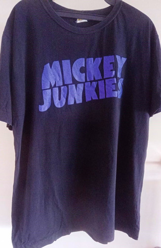 Camiseta Mickey Junkies Oficial (usada) Lçto Since You've B
