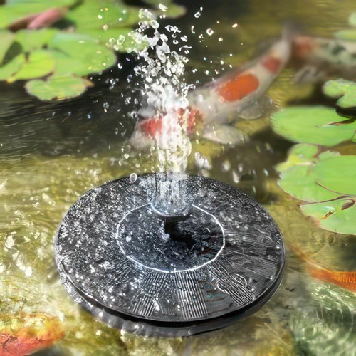 Fuente Solar Flotante Baño Solatec Bomba Para Bañera Pájaros