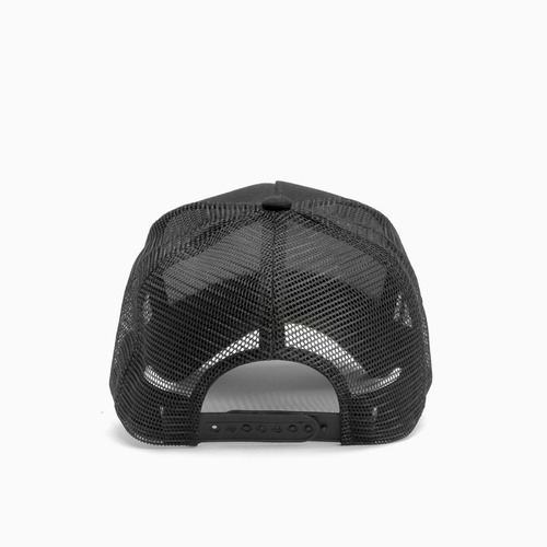 Imagen 2 de 3 de Gorra Gabardina Negro Trucker Liso Premium Eva Rain®