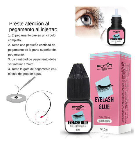 Kit De Práctica Para Extensiones De Pestañas - Maniquí, Pestañas Postizas, Pegamento Y Herramientas - Ideal Para Principiantes/pestañas Postizas Prácticas/pegamento De Pestañas Para Prácticas