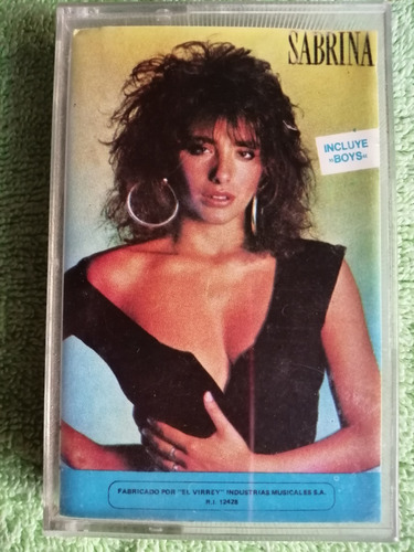 Eam Kct Sabrina Boys 1987 Album Debut Cassette Edic. Peruana