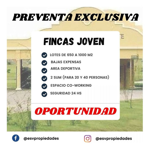 Imagen 2 de 6 de Fincas Joven - Lotes De 650 A 1000 M2