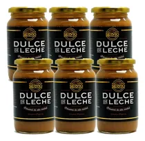 Comprar Pack 6 Frascos Servio Dulce De Leche Artesanal X450grms.