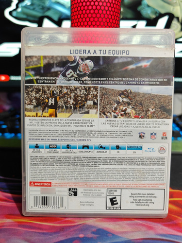 Madden Nfl 17 Ps3 (Reacondicionado)