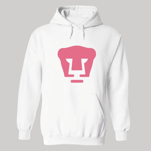 Sudadera Para Mujer Hoodie Pumas Unam Logo Rosa