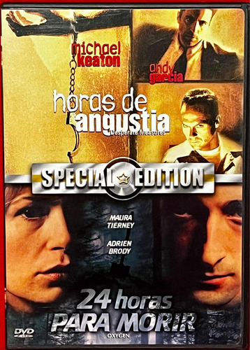 Dvd 2 Películas Horas De Angustia / 24 Horas Para Morir.