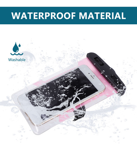 Funda Impermeable Para Teléfono Mp3 Mp4, 3 Unidades, Bolsa Seca Para Teléfono