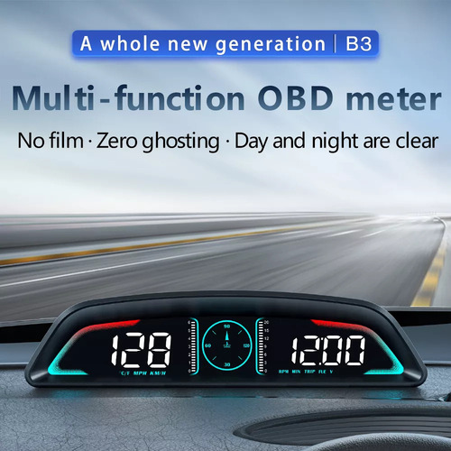 Obd Velocímetro Universal Con Manómetro Inteligente