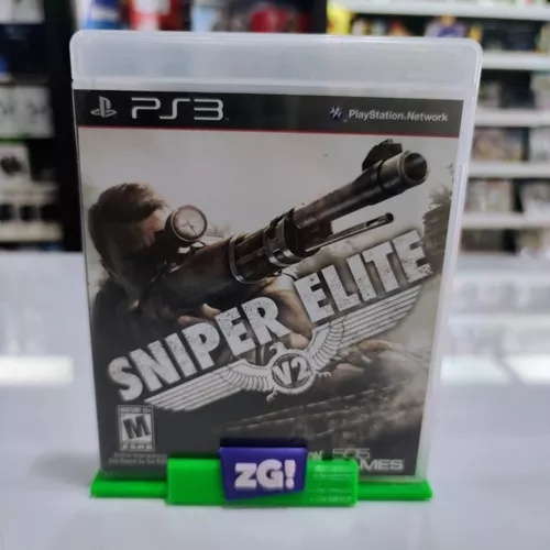 Jogo Sniper Elite V2 Ps3 Mídia Física Original Novo + Nf - 505