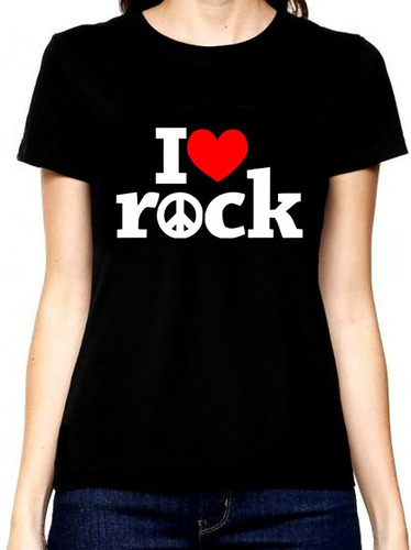 Blusas Y Playeras Amo El Rock