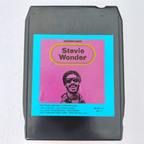 Stevie Wonder - Looking Back Vol.1 Importado Usa 8-tracks