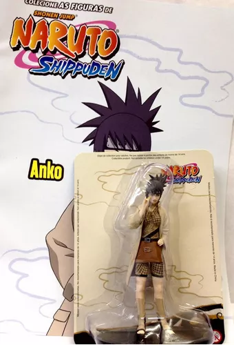 Coleção Naruto Shippuden Rin Nohara - Miniatura + Fascículo