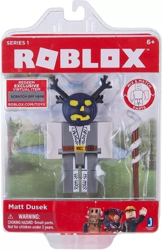 ROBLOX Series 1 Builderman action Figure mystery box + Virtual