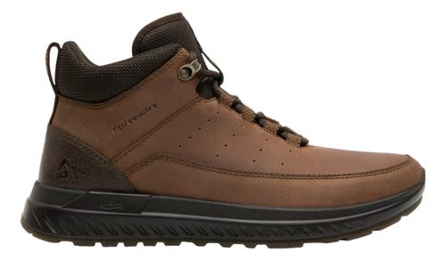 Bota Country Hombre Outdoor + Agarre Café Flexi 403010  Gnv®