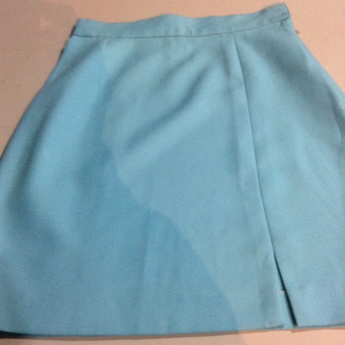 Minifalda I Color Turquesa ,talle S