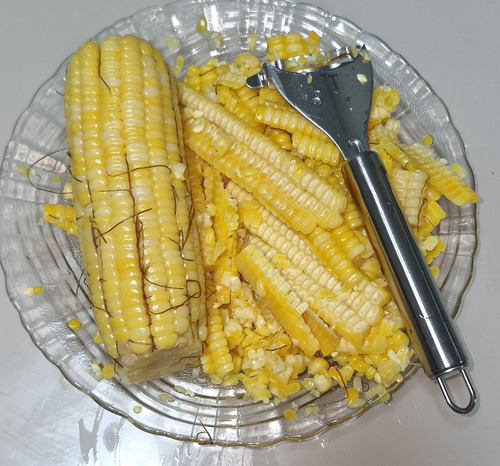 Descascador De Milho Em Aço Inox Com Cabo Ergonômico