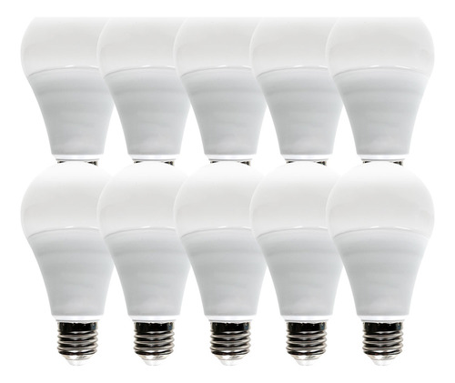 10pcs Focos 9w Led Ahorrador E27 900lm 6500k De Luz Fría