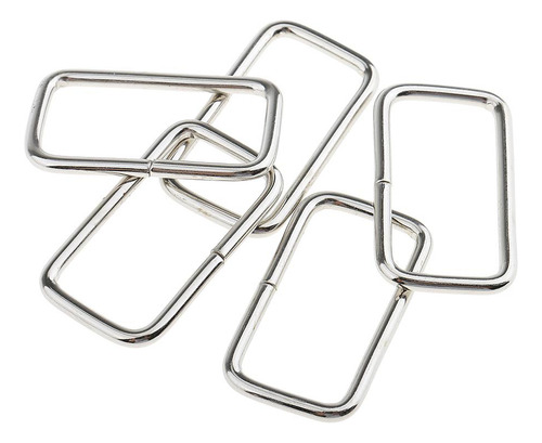 Juego Duradero De 80 Conectores De Hebilla De Metal Para