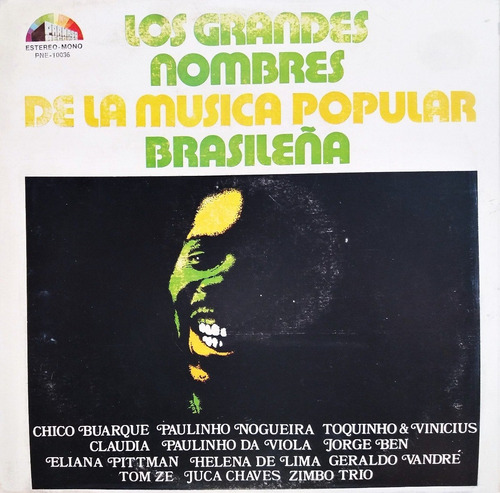 Los Grandes Nombres De La Música Popular Brasileña Lp 