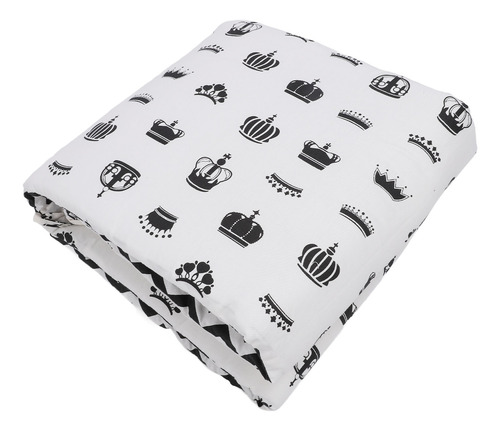 Protector De Cuna Para Cuna De Bebé, Algodón Puro, Suave, An