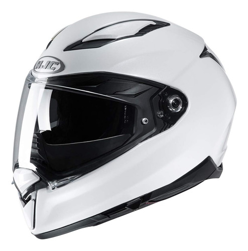 Casco Para Moto Hjc Helmets F70 Helmet  Talla L Color Blanco