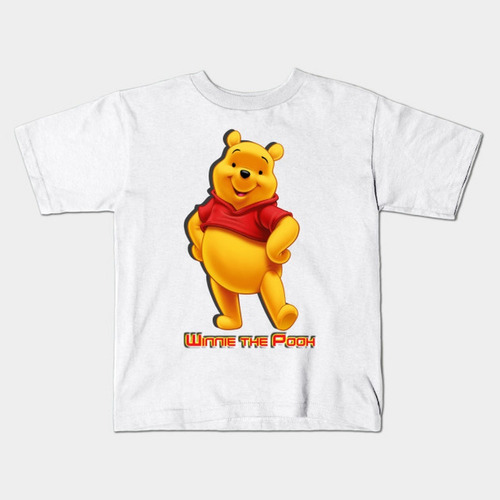 Remera Blanca Bichos Niño Niña Winnie The Pooh B 1