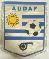 Comprar Antiguo Banderín Audaf Árbitros De Fútbol Tela Cg1b2