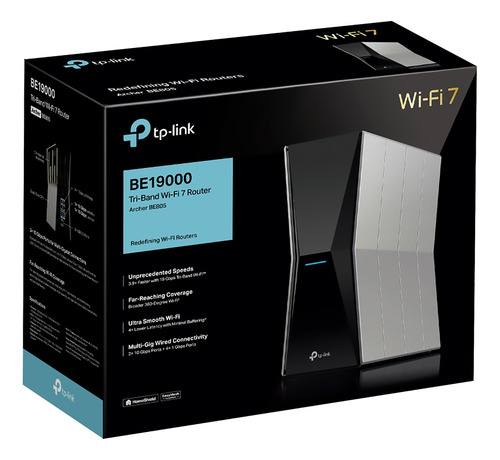 Tp-link Archer Be805 Wi-fi 7 Router Tri-band Be19000