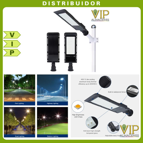 Luminaria Reflector Tipo Poste 100w A Corriente 85-265v