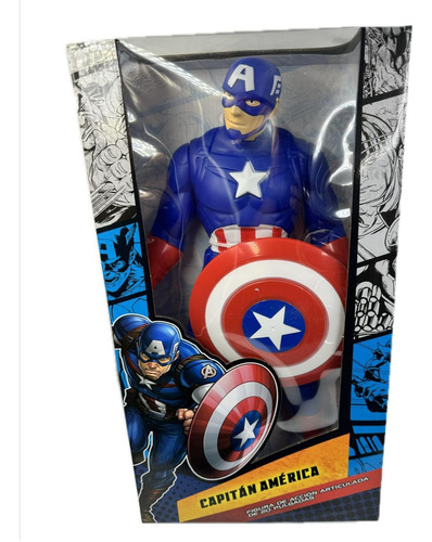 Capitan America Figura De Acción Articulada De 20 Pulgadas 