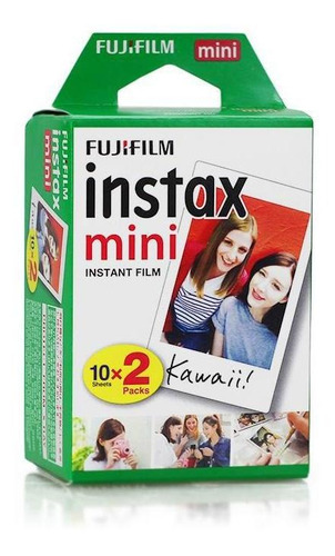 Filme Instax Mini Instantâneo Fujifilm - 20 Fotos