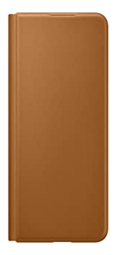 Funda Original Para Samsung Galaxy Z Fold 3- Cuero Camel