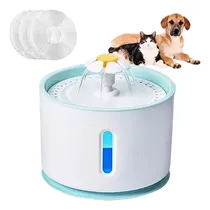 Comprar Pets Fuente De Agua Para Gatos Perros Dispensador Mascotas