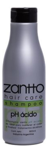 Shampoo Extra Acido Ph 4.5 800ml Zantto