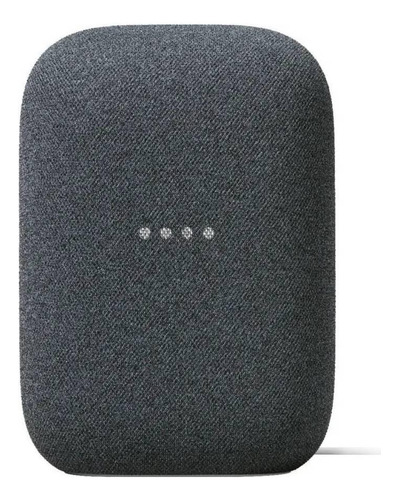 Google Nest Audio Assistant Virtual Wifi Bluetooth Bivolt Cor Charcoal