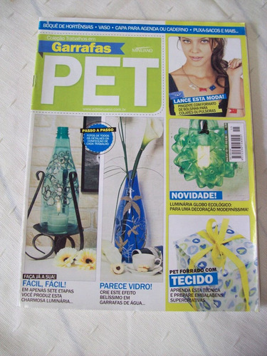Revista: Trabalhos Em Garrafas Pet Nº 15 - Luminárias