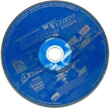 * Game Pc Grand Prix 2 World Circuit Racing Somente O Cd